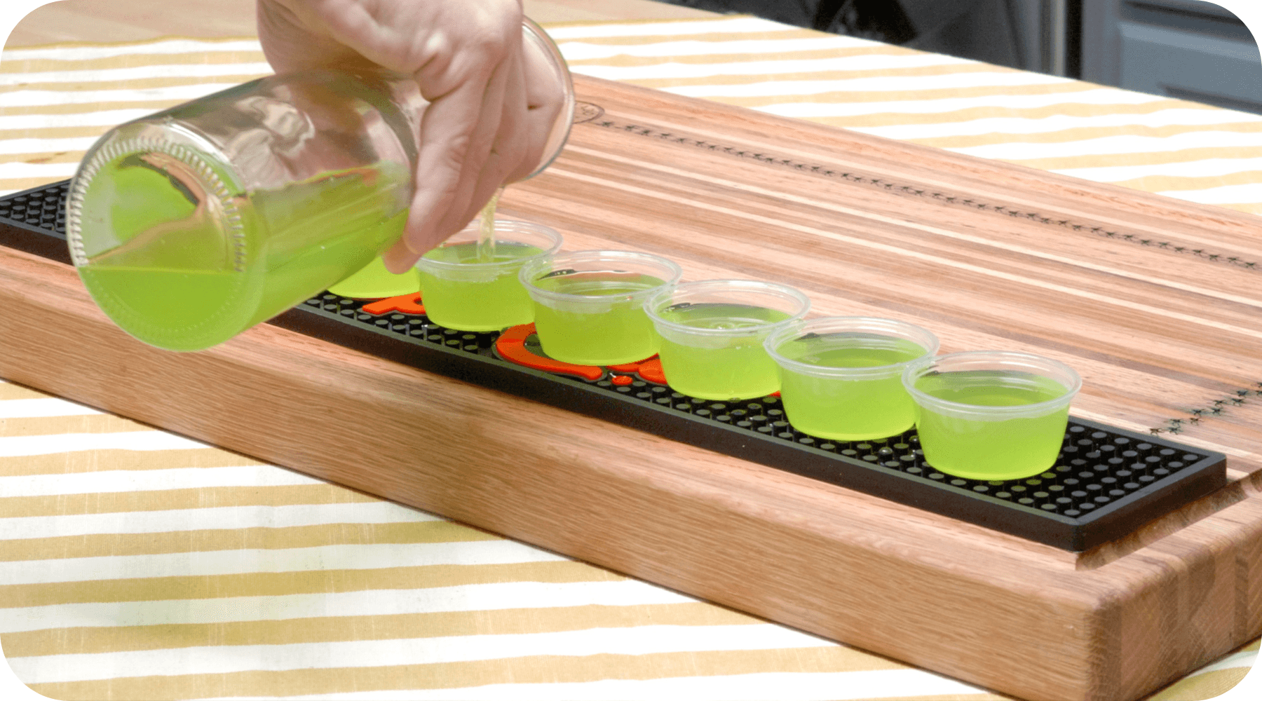 Classic Lime Margarita Jello Shots by Bravado Spice