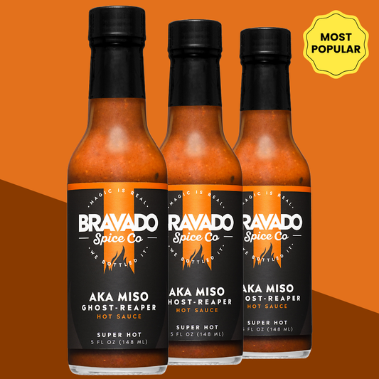 AKA MISO GHOST-REAPER HOT SAUCE - HOT ONES SEASON 10