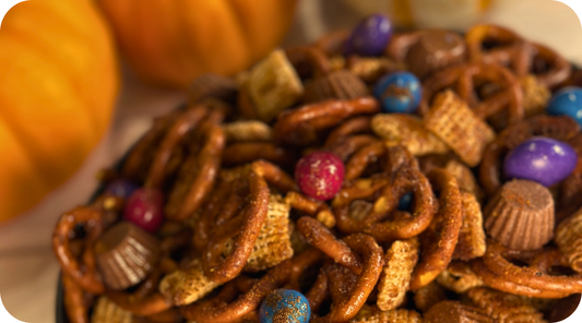 halloween snack mix by bravado spice