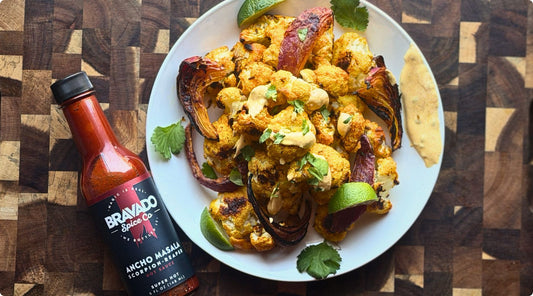 Roasted Ancho Masala Cauliflower