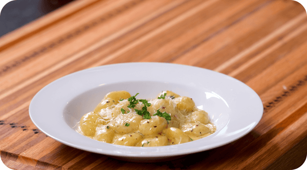 Creamy Herb Gnocchi