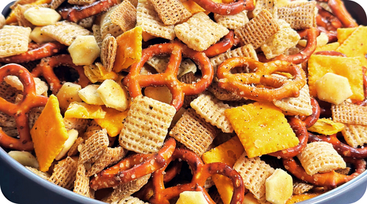 Oven Baked Chex Mix