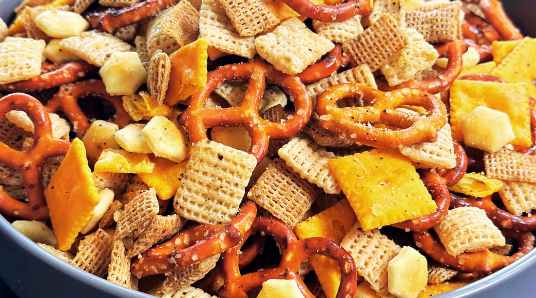 Oven Baked Chex Mix