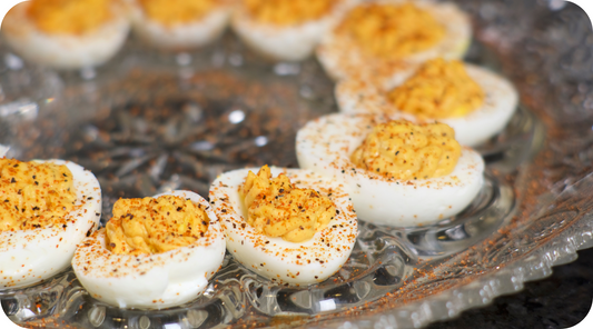 Spicy Deviled Eggs