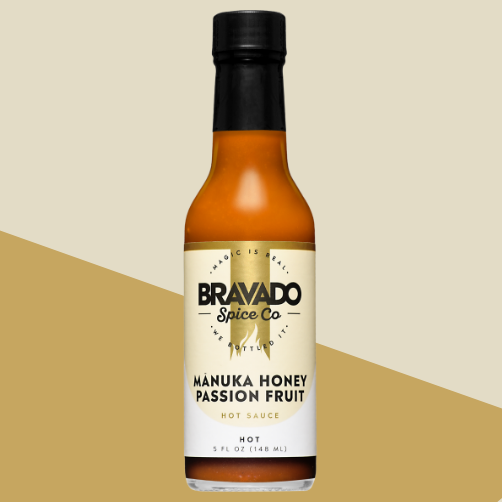 MĀNUKA HONEY & PASSION FRUIT HOT SAUCE
