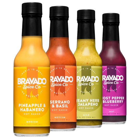 4-PACK HOT SAUCE BUNDLE