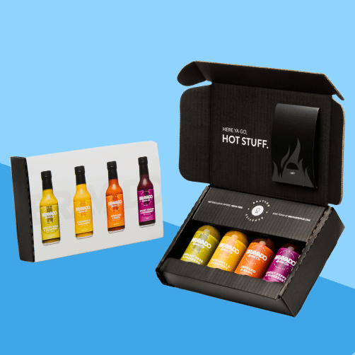 4-PACK HOT SAUCE SET