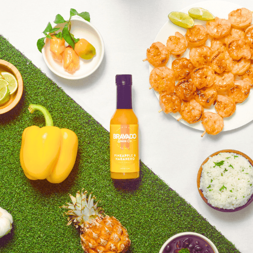 Pineapple & Habanero Hot Sauce by Bravado Spice