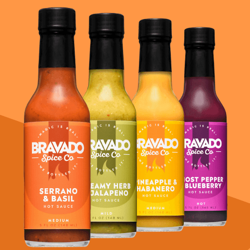 Serrano Basil Italian Hot Sauce | Bravado Spice