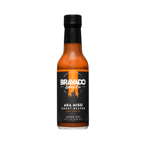 Aka Miso Ghost Reaper Hot Sauce - Bravado Spice