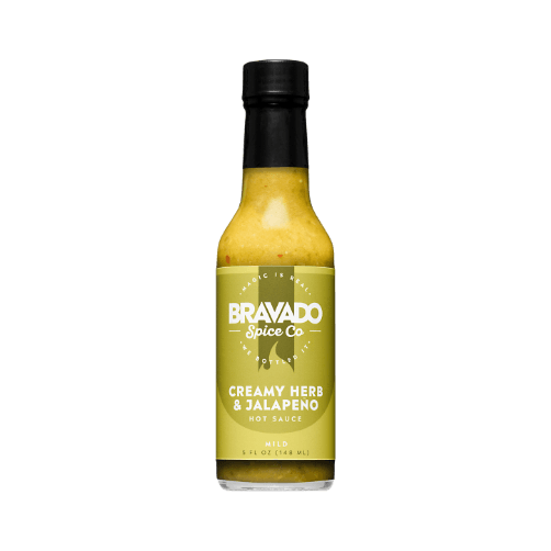 Creamy Herb & Jalapeno Hot Sauce - Bravado Spice