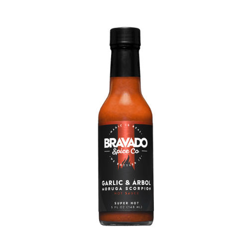 Garlic & Árbol Moruga Scorpion Hot Sauce - Bravado Spice