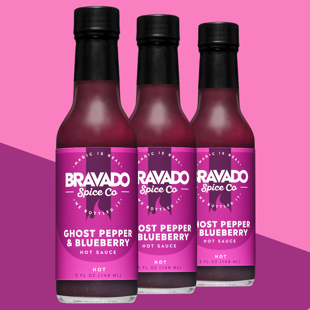 GHOST PEPPER & BLUEBERRY HOT SAUCE